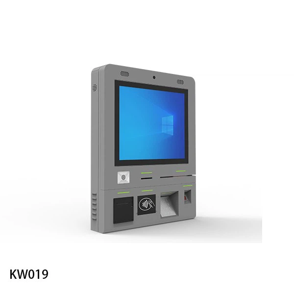 Wallmounted Cashless Payment Kiosk